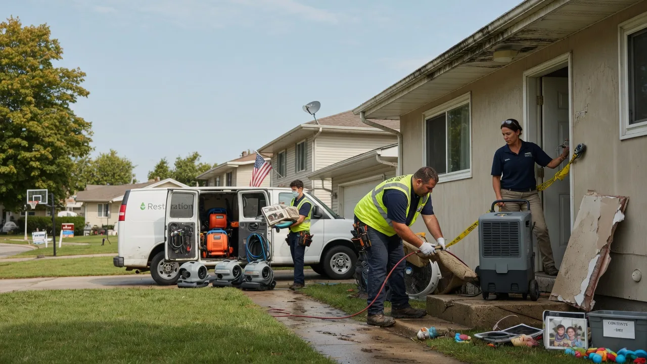 Water Damage Restoration in Newport, IN near me